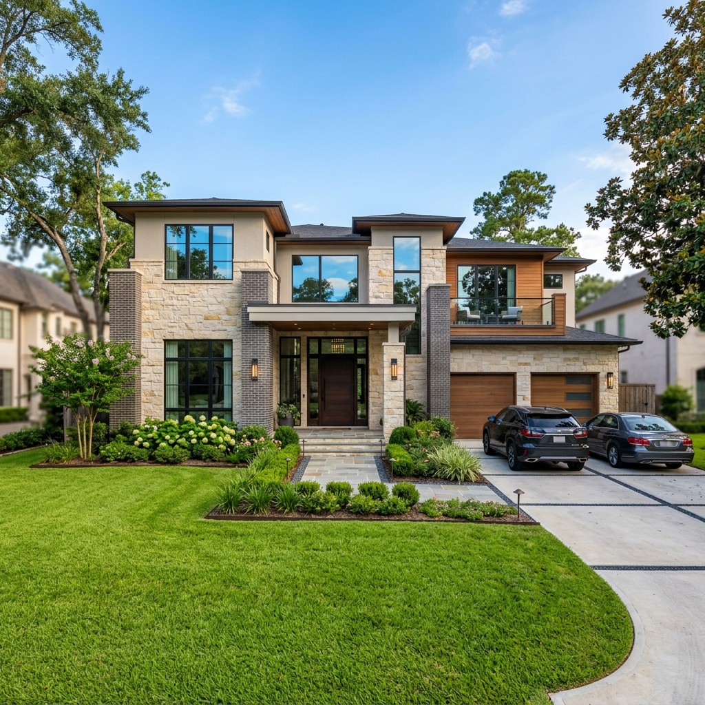 Luxury home in Houston suburbs